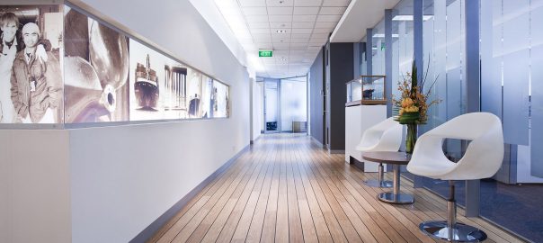Commercial interior designers Melbourne's In2 Space provided the fitout for Seaway Transport