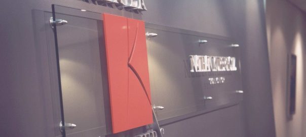 Office design taking into account business branding
