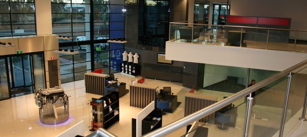 MTU Detroit Diesel commercial interiors designed by IN2 Space