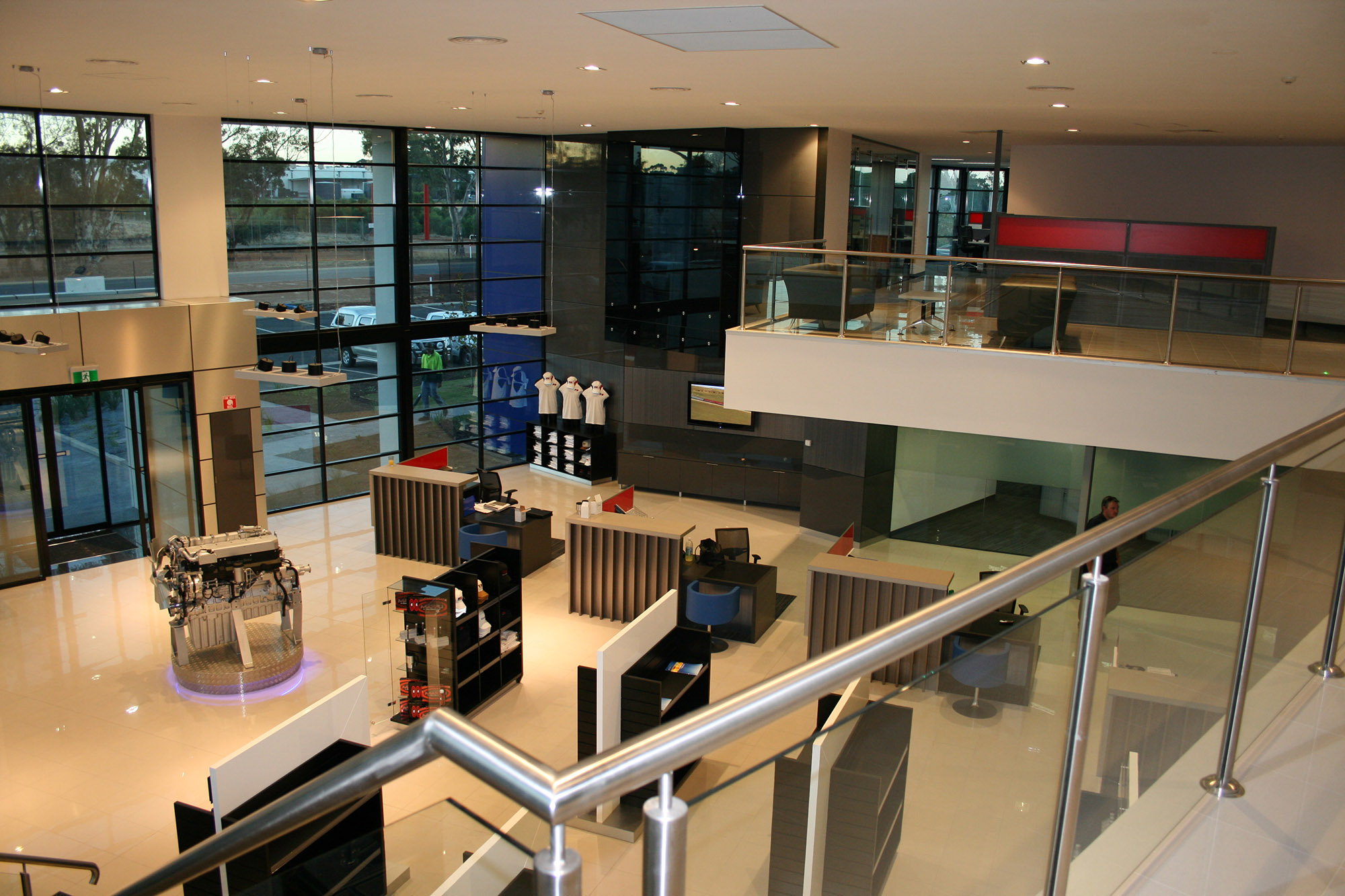 Commercial Interior Design Melbourne | MTU Detroit Diesel Australia ...