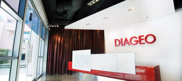 Interior Design Included New Reception for Diageo