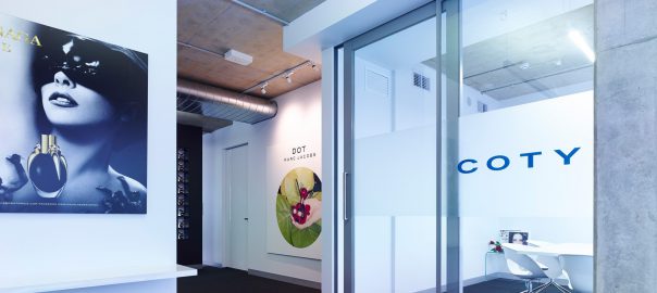 Business space designer for Coty