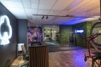 IT company reception area new interior design